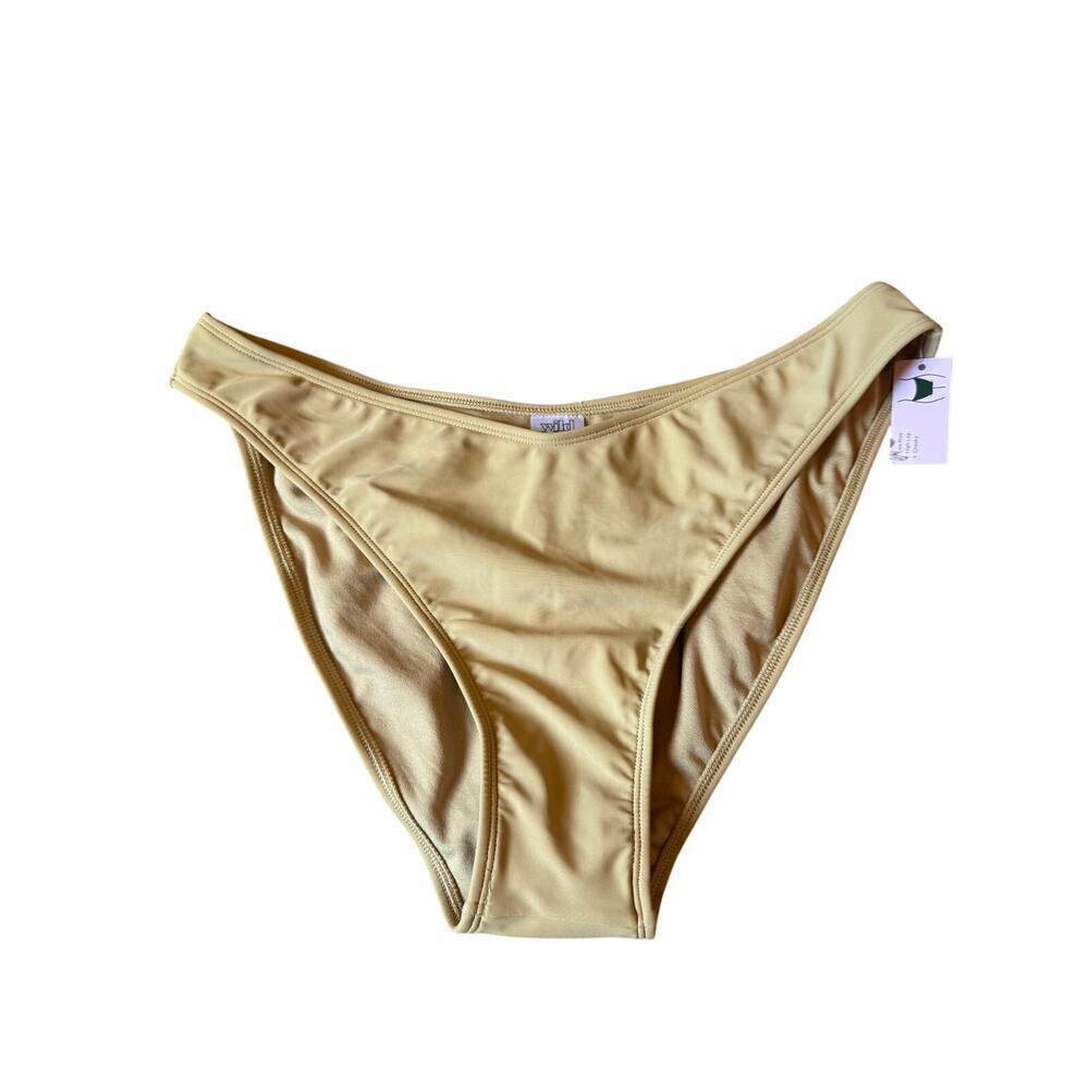 Wild Fable Beige Bikini Bottoms Women’s XL High Cut Swimwear NWT